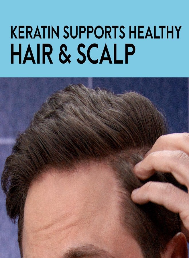 Just for Men Gray Reverse Daily Hair Serum, Gradually Reduces Gray Hair, Easy Dye-Free Serum, Travel Friendly, 1.7oz - Image 5